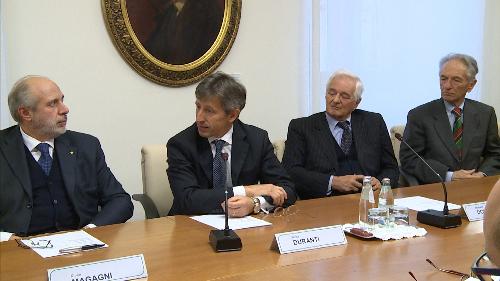 Presentazione dell'accordo sottoscritto dalla Regione FVG e dalla Fondazione Cassa di Risparmio di Trieste con Iccrea Banca e Iccrea BancaImpresa - Trieste 09/01/2018